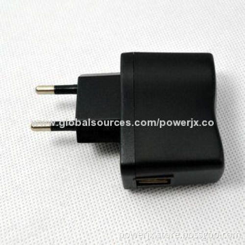 Professional manufacturer American and European 2P Plug Wall Adapter 5V 1A